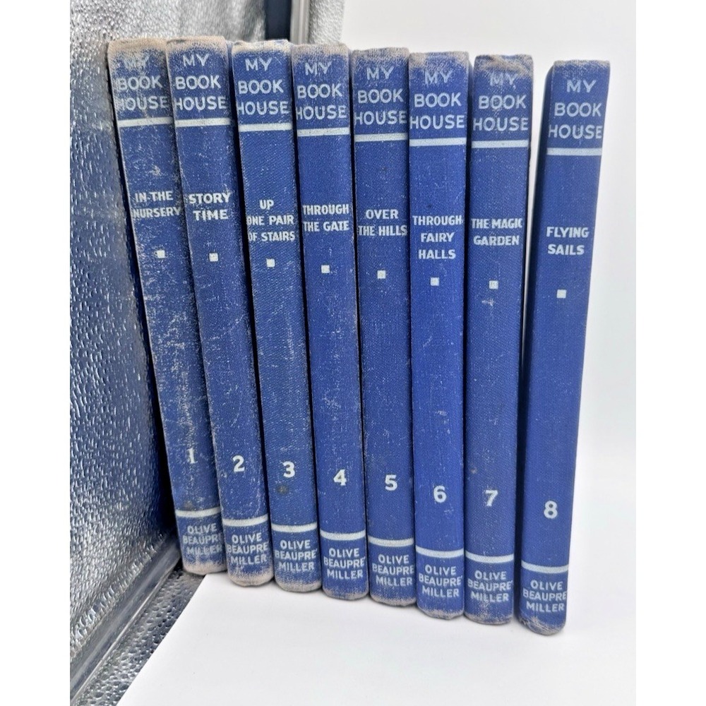 My Book House Volumes 1-8 Olive Beaupre Miller Illustrated 1937